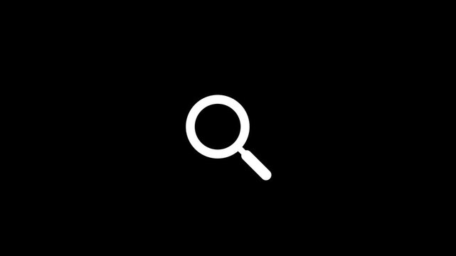 Minimalist white letter q on black background sleek modern typography
