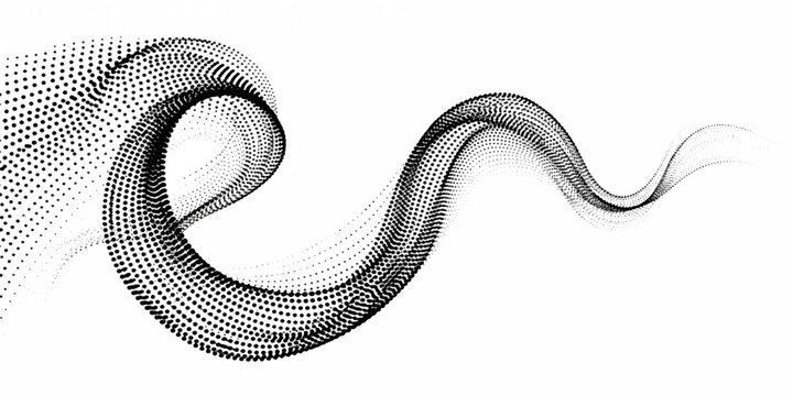 Snake inspired font numbers 1 2 3 vector illustration design featuring reptile earthworm nature water symbol wildlife art