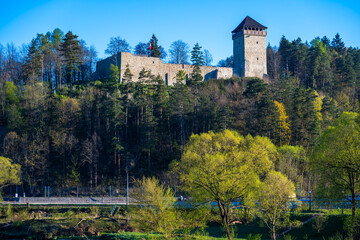 Zamek Baszta, Muszyna, Dolina Popradu, wiosna 2026 © Maciej G. Szling