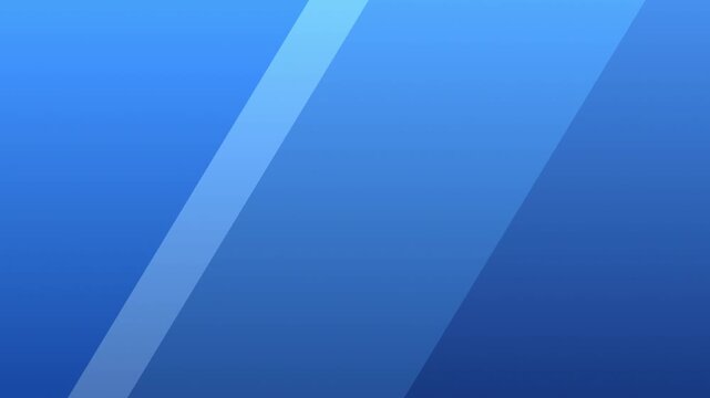 Abstract blue gradient background with diagonal lines.