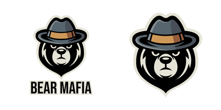 logo style bear mafia