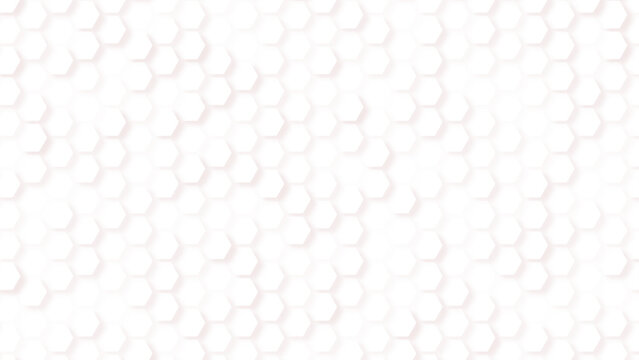 Abstract cube hexagon shape background. Halftone white and black dots pattern and black gradient grunge texture background. 