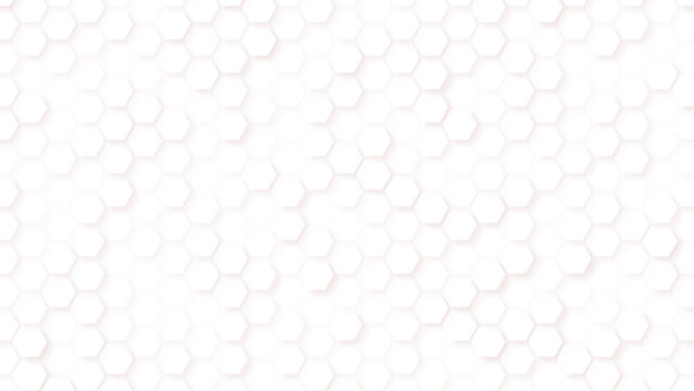 Abstract cube hexagon shape background. Halftone white and black dots pattern and black gradient grunge texture background. 