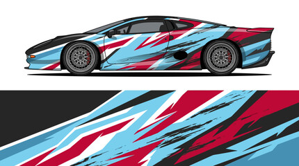 Sport Car Racing Vehicle Design. © emblem