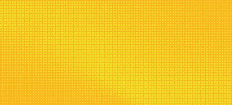 Dots halftone yellow and dark blue color pattern gradient grunge texture background. vector grunge. best modern