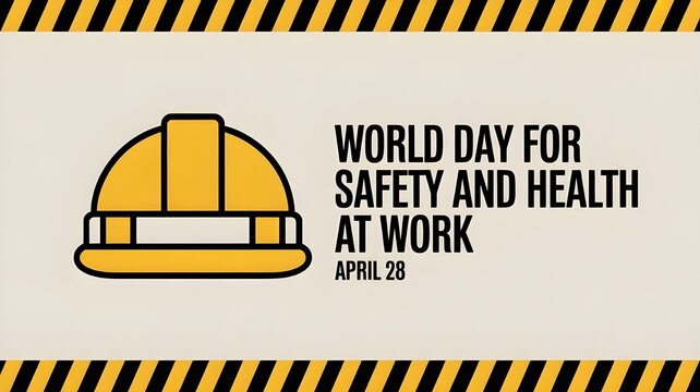 World day for safety and health at work observed each year on April 28th to promote the prevention of occupational accidents and diseases globally.