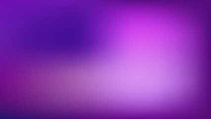 Abstract purple background with grainy texture and soft gradient light