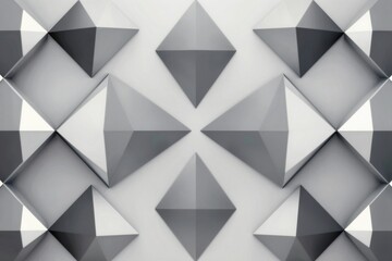 Obraz premium Geometric Diamond Pattern - Modern Abstract Design