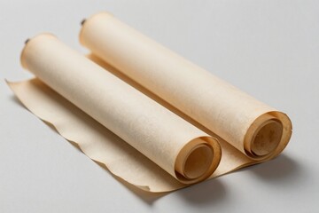 Fototapeta premium Antique Parchment Rolls - Vintage Paper Scrolls