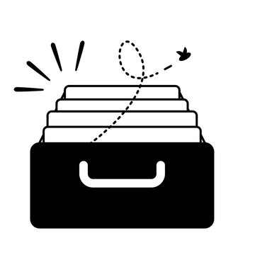 No Projects Empty State icon for illustration
