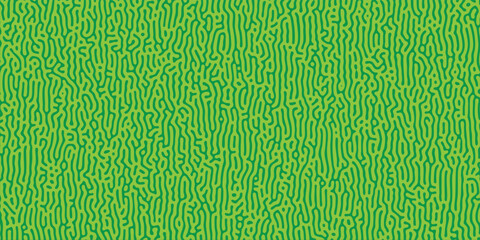 Trendy eco friendly green camouflage pattern with seamless organic rounded shapes for modern textile fashion print, background design © MOH