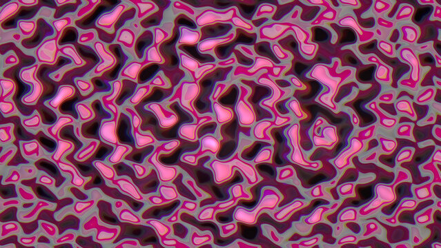 Distraction Free Wallpaper - Barbie colors with Wave background