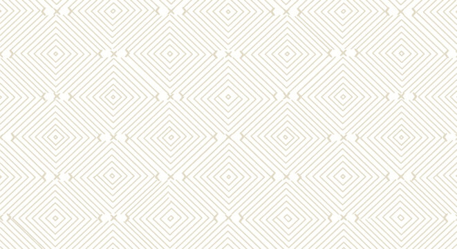 Geometric diamond grid pattern on cream background featuring minimalist line art for contemporary architecture illustrations and luxury stationary products.