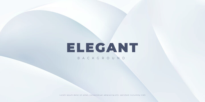 Elegant Wave Business Backdrop for Presentation