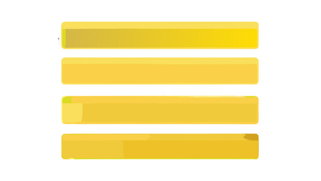 Four rectangular gold bars are arranged vertically against a black background creating a metallic visual bullion ingots blocks yellow shiny gleaming