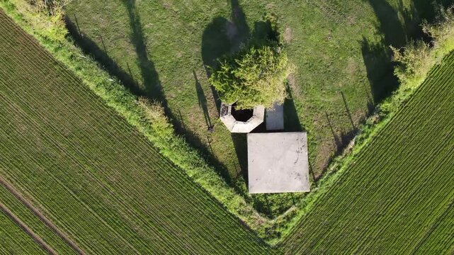 Chute sur une casemate