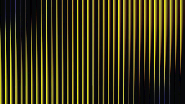 Abstract yellow vertical bars with soft light gradients arranged in a clean modern parallel line pattern