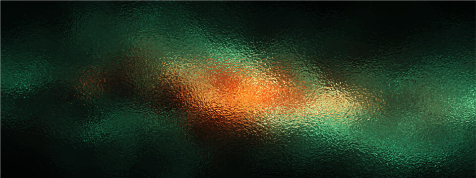Abstract swirling nebula of emerald and crimson hues, evokes cosmic mystery deep space exploration wonder.