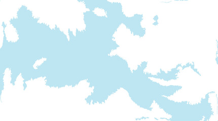 Abstract map silhouette light blue landmass background minimalist geographic vector illustration.eps © Designs