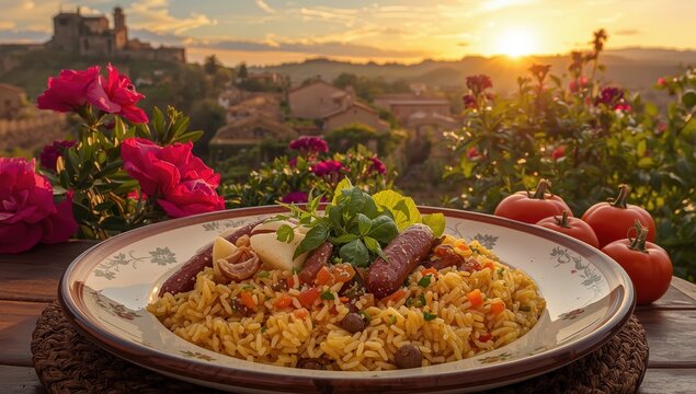 Rice in the style of Zamora, Spain
