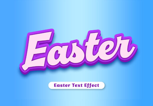 Easter Text Effect