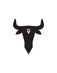 Fototapeta premium head of a bull