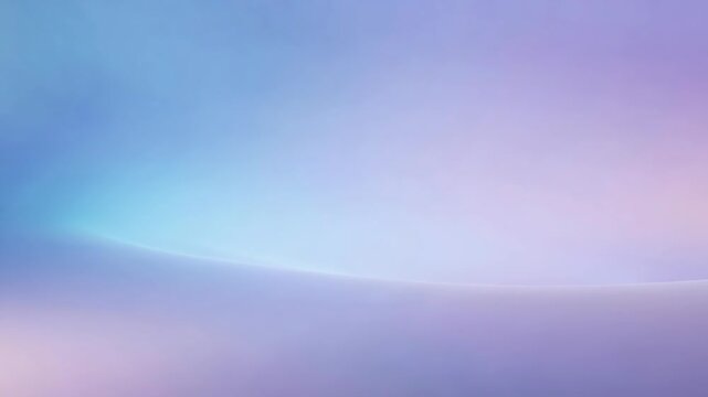 Soft pastel gradient background in abstract style on a smooth light backdrop, concept of calm minimal atmosphere