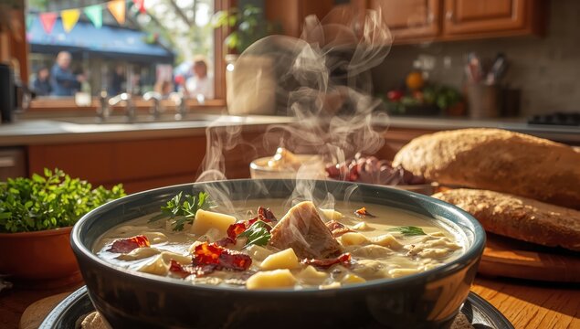 delicious clam chowder event