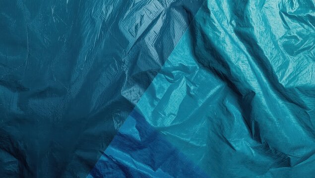 fabric and tarp creating a backdrop.