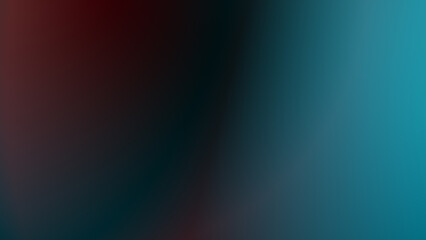 Obraz premium Gradient background with blurred red and teal tones
