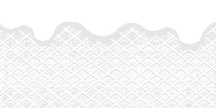 Seamless white lace pattern texture for vintage geometric wallpaper and fabric design