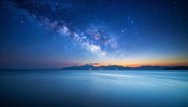 幻想的な星空のイメージ画像