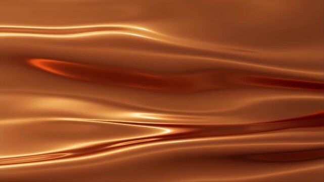 Molten bronze motion background with slow flowing texture and abstract design featuring molten bronze, motion background, abstract design with