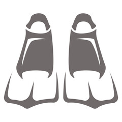 Professional Diving Swim Training Flippers © azam