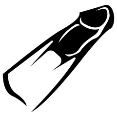 Professional Diving Swim Training Flippers © azam
