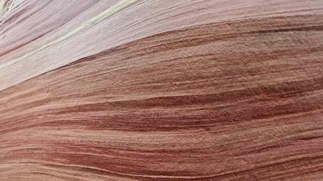 Close up on Texture of Buckskin Walls in Southern Utah