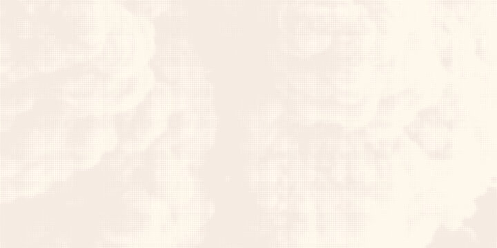 Beige grain paper texture. Rice paper. Neutral tone background with noise and speckles. Korean grunge bg. Natural creamy canvas. Vector craft scrapbooking textured overlay.
