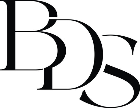 BDS fashion logo design