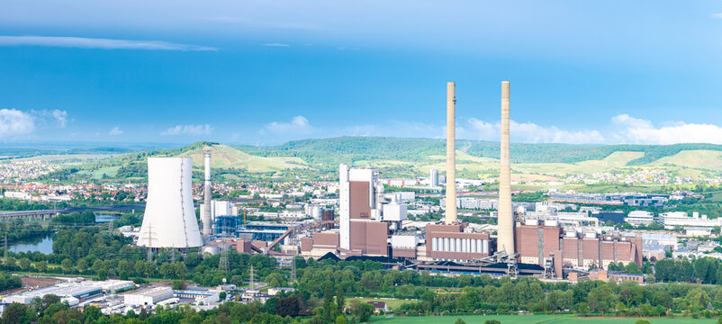 Das Kohle Kraftwerk Heilbronn &ndash; 2025 aus dem regul&auml;ren Strommarkt genommen, als Netzreservekraftwerk verf&uuml;gbar