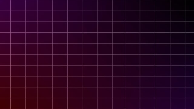 Retro futuristic blue perspective grid landscape with digital motion