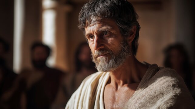 When Peter enters the house of Cornelius, people from different backgrounds gather together as God reveals that the message of Christ is for all nations.
