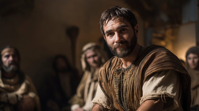When Peter enters the house of Cornelius, people from different backgrounds gather together as God reveals that the message of Christ is for all nations.
