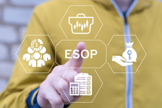 Concept of ESOP Employee Stock Ownership Plan. ESOP Investment Strategy.