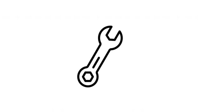 wrench animation icon