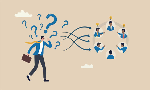 Customer teams beige or cream color, with two frustrated user or customer with multiple arrows pointing to problem points