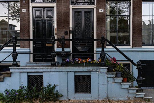 Hauseingang in Amsterdam