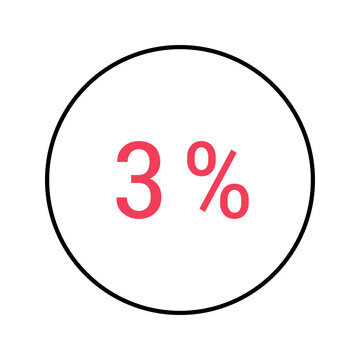 Alcohol percentage icon. Food and alcohol line symbol. Color.