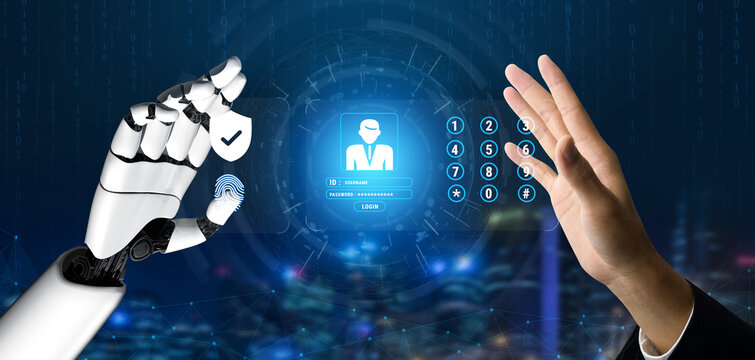 An AI based multi factor authentication system for digital security. Using AI with biometrics and PIN codes for secure user login. Motif