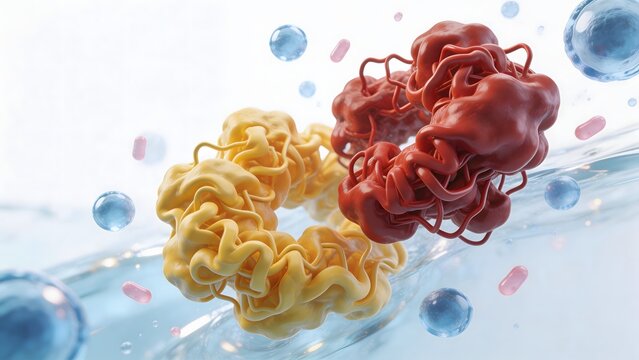 Molecular structures in liquid