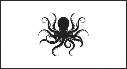 Black octopus tentacles curled up tight. © Arzan